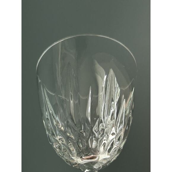 (6) Cristal D'Arques Diamant Claret 5 3/4” Wine Glasses France Vintage Clear - Picture 8 of 11